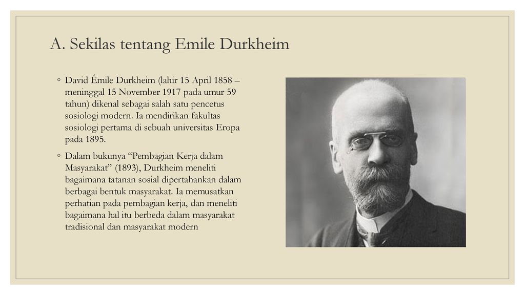 Durkheim conciencia colectiva